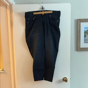 RACHEL Rachel Roy Women's Navy Denim Pants